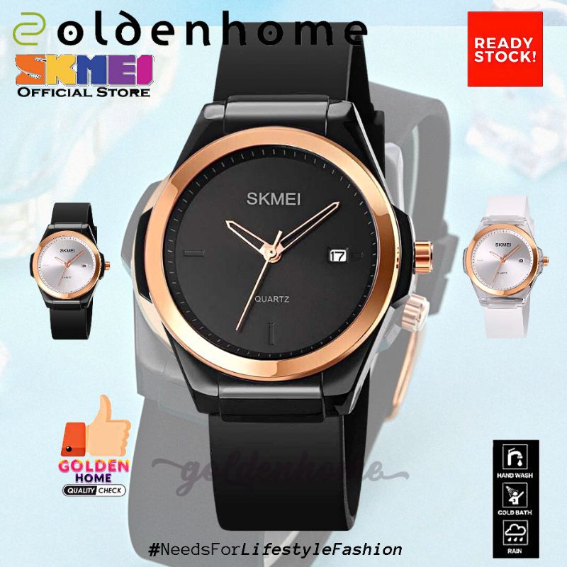 SKMEI 1792 JAM TANGAN SKMEI WANITA ANALOG SIMPLE RUBBER SILICONE MINIMALIS FASHION STYLE SKMEI 1792 