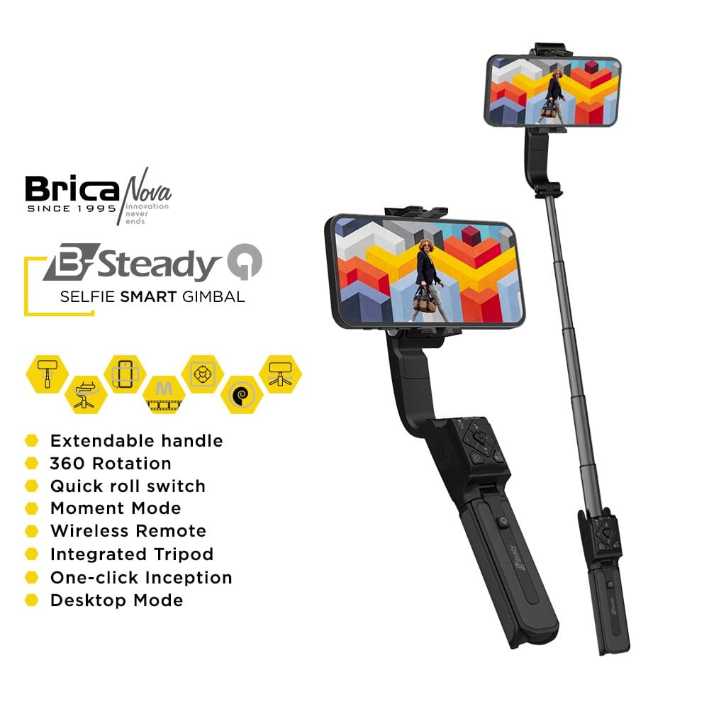 Brica BSteady Q - B-Steady Q - Selfie Smart Gimbal