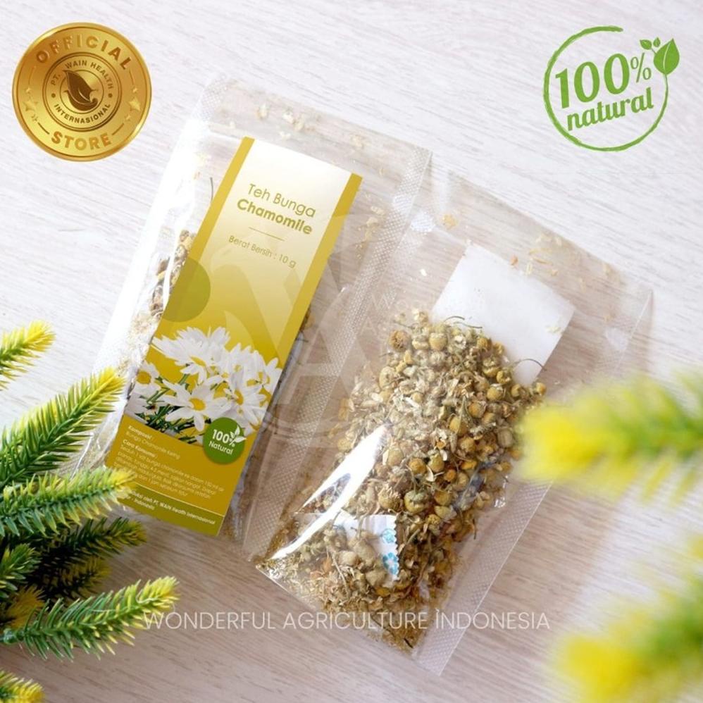 

➧Murah➧ YHHRQ ANTI IMSOMNIA !!! Teh Bunga Chamomile Herbal Relaksasi kaya Antioksidan 69 ❂Ready