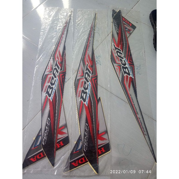 striping sticker beat fi 2015 idling stop