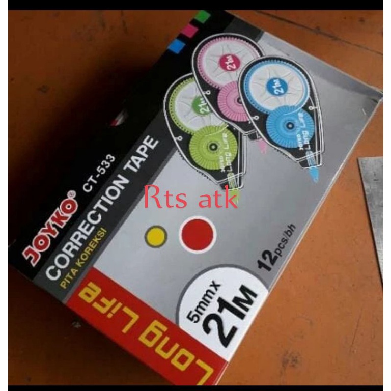 

joyko.CT533.correction tape.long.life
