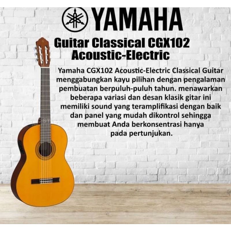 Yamaha CGX102  Classical Guitar/CGX 102/CGX-102