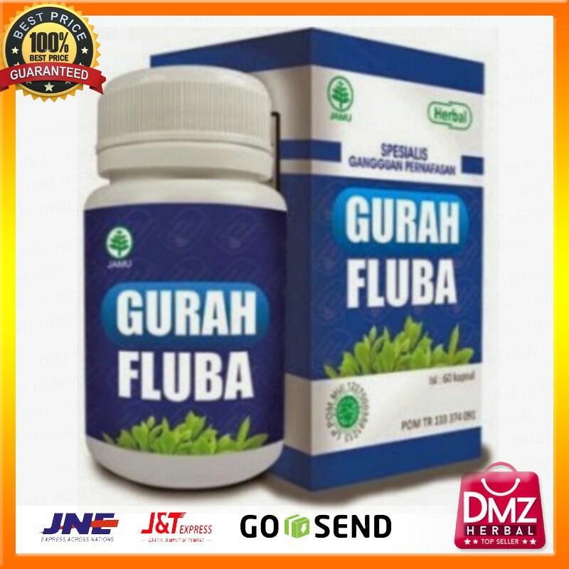 Kapsul Hiu Gurah Fluba Herba Indo Utama Obat Herbal Flu Batuk Dewasa Indonesia