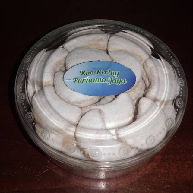 

Kue kering putri salju keju