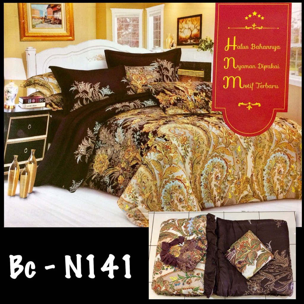 promo imurahi bedcover set iSpreii Ukuran KING SIZE Motif 