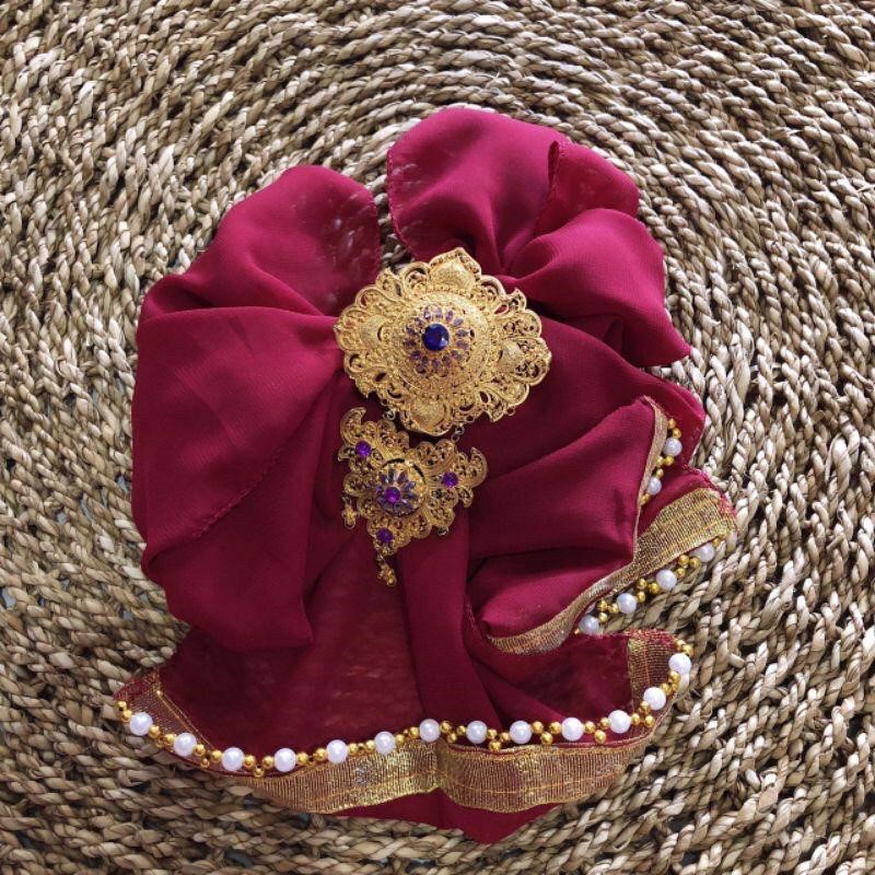 SELENDANG JODHA || SELENDANG MUTIARA ANEKA WARNA CANTIK !!!!-6. MARON