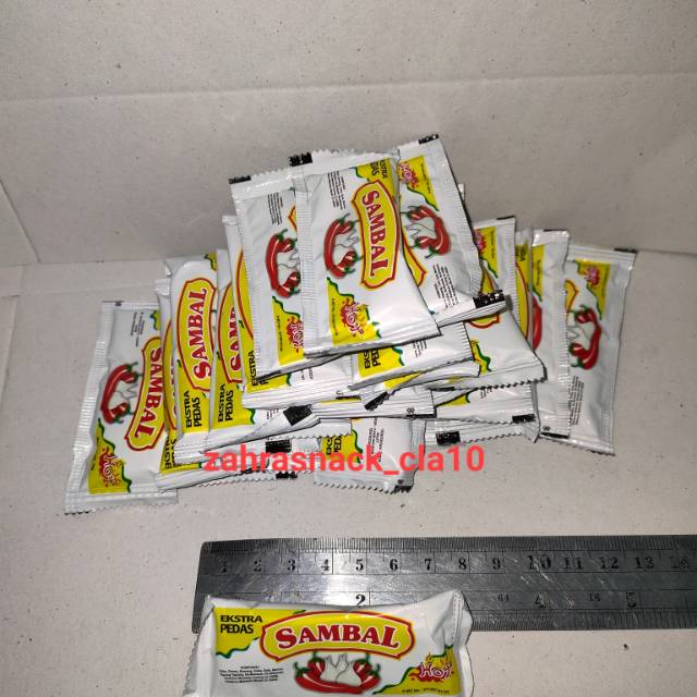 Saos sachet murah Sambal Prima 9gr isi 25pcs