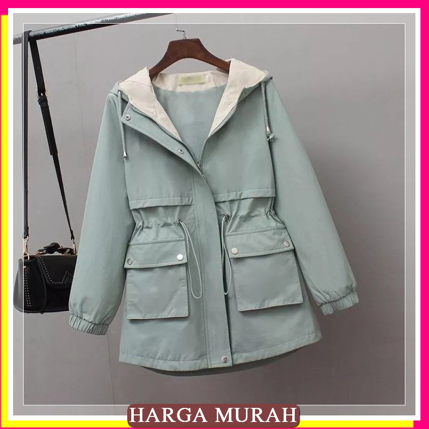 Promo Parka Cewek Ala Korea Termurah Helius Parka Hoodie Jaket Pa MT346 [ Cod ] Outfit Terlaris Ju