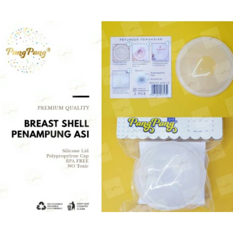 Pang Pang Breast Shells Penampung ASI isi 2pcs