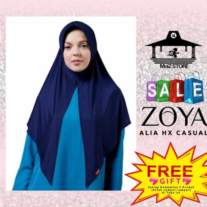Jilbab Instan Hijab Instant Bergo Kerudung Langsung Alia HX Zoya