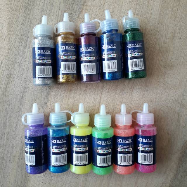 

GLITTER GLUE NEON COLOUR