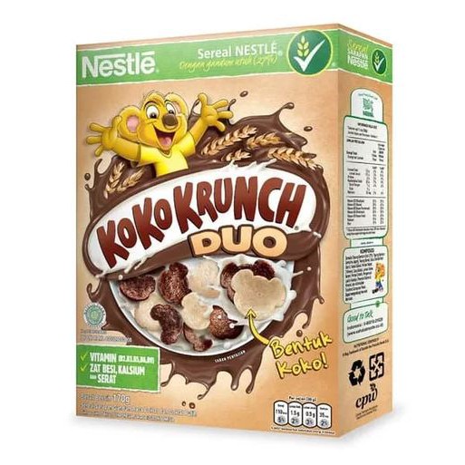 

[COD] Nestle KOKO KRUNCH DUO Cereal Box 330g MURAH