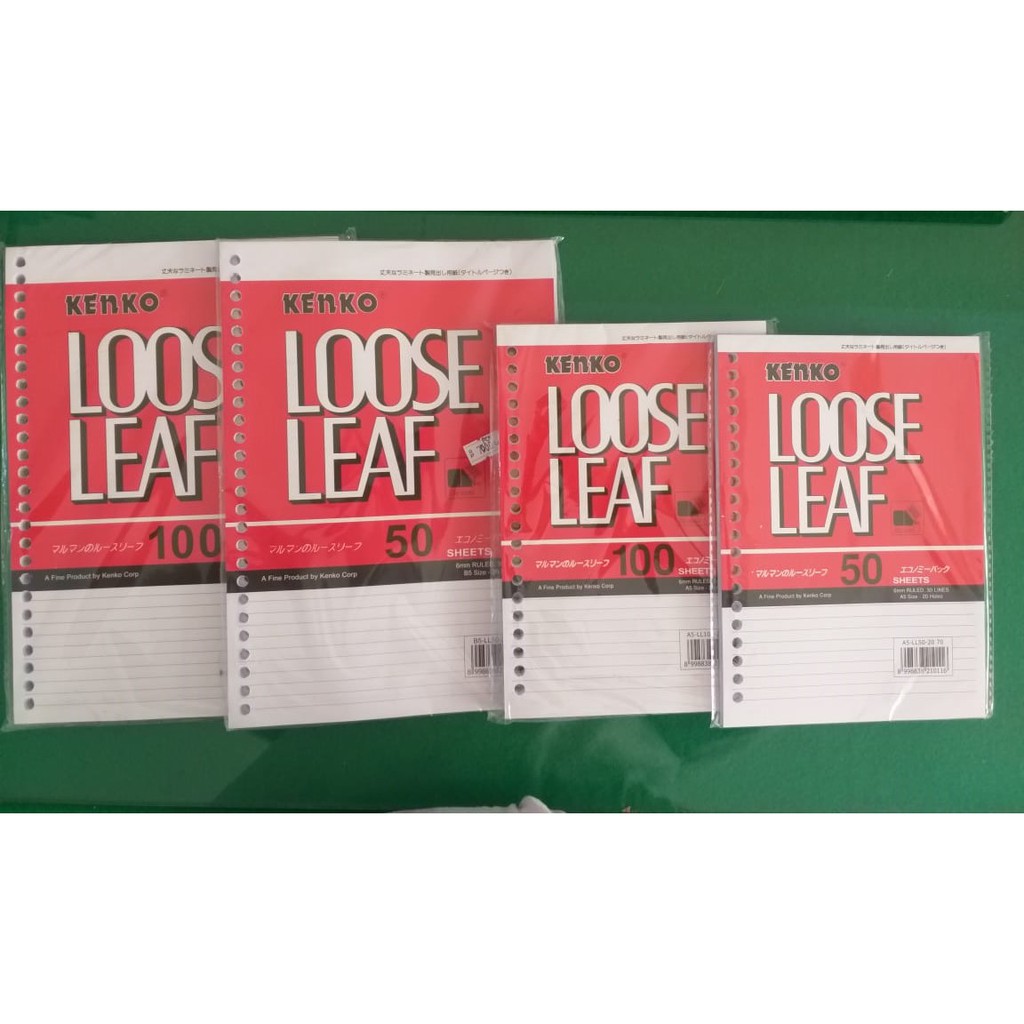 

ISI BINDER / LOOSE LEAF KENKO A5 & B5