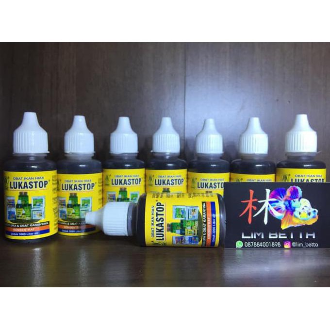 

Luka Stop Betta Medicine 30 ml Obat Ikan