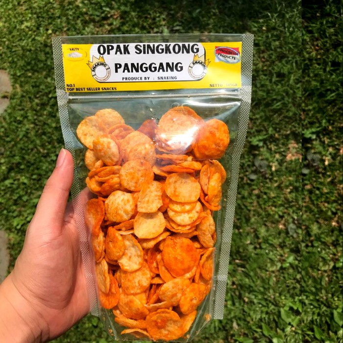 

OPAK SINGKONG PANGGANG ALA SNAKING Netto 145gr
