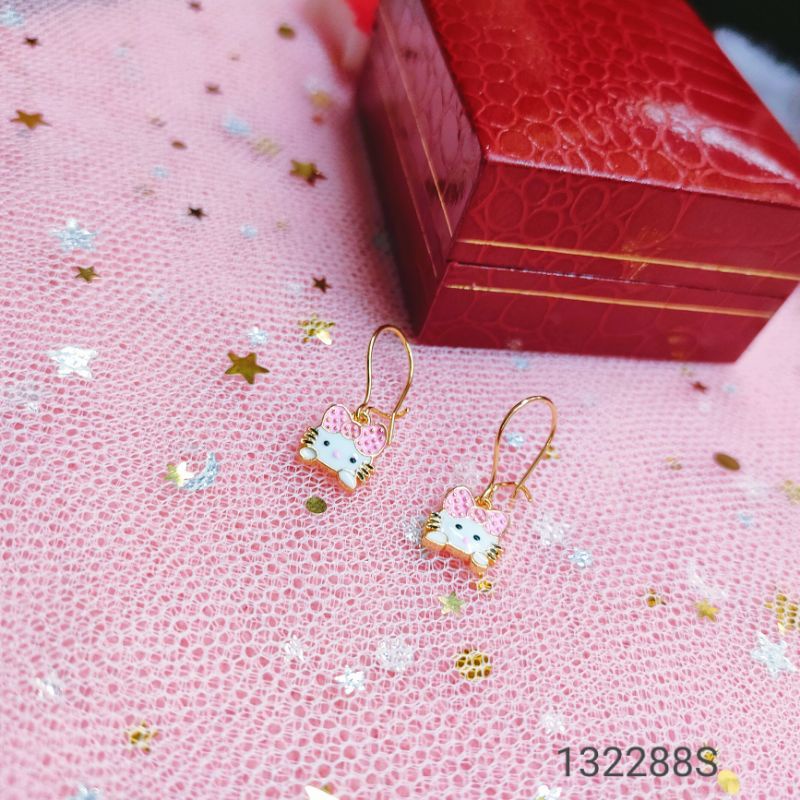 Anting Anak Titanium Anti Karat Lapis Emas Jewelry132288