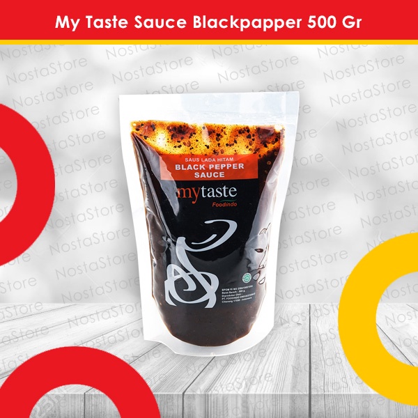 

My Taste Sauce / Saus Blackpapper / Saus Mushroom / Saus Jamur / Saus BBQ / Saus Barbeque 500 Gr