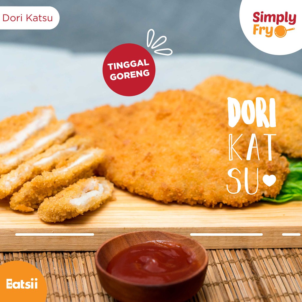 

Homemade Dori Katsu by Simply Fry 4 pcs / Frozen Food