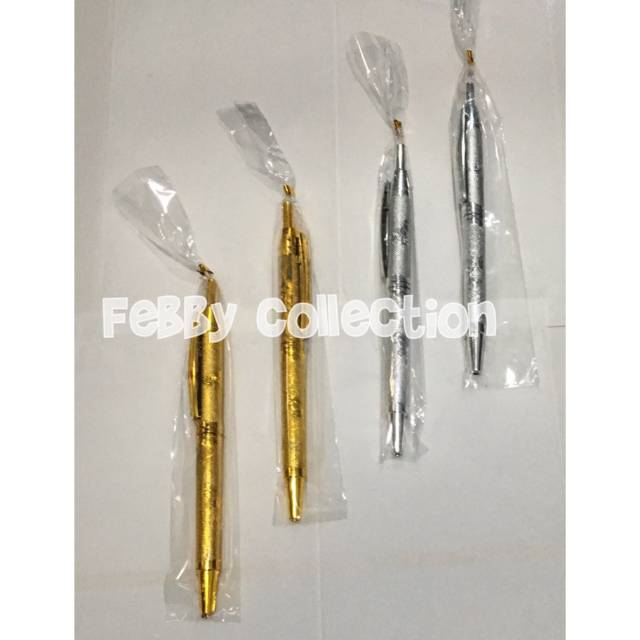 

Souvenir Pen emas dan silver