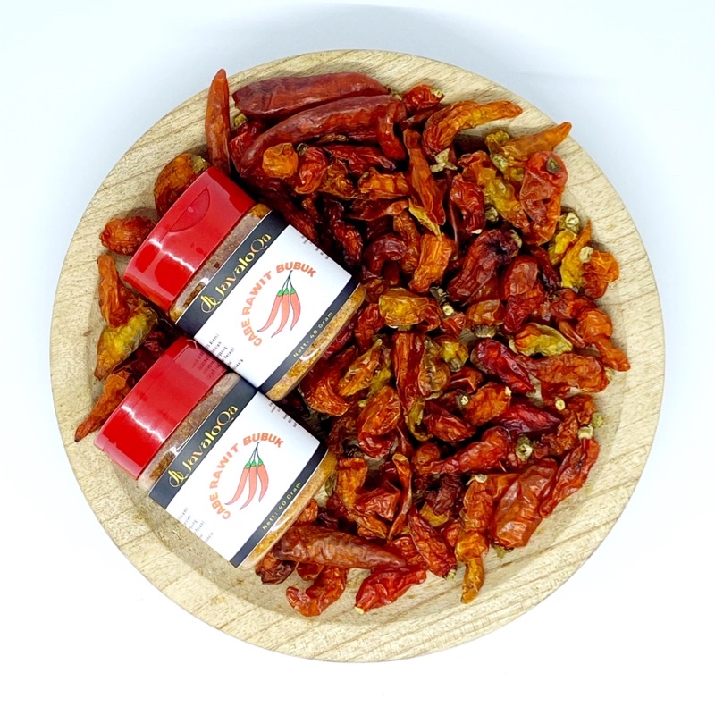 JAVALOQA CABE RAWIT SETAN BUBUK MURNI 40 GRAM / FINE GROUNDED CHILLI 40GR / CABE RAWIT DOMBA ASLI TANPA CAMPURAN