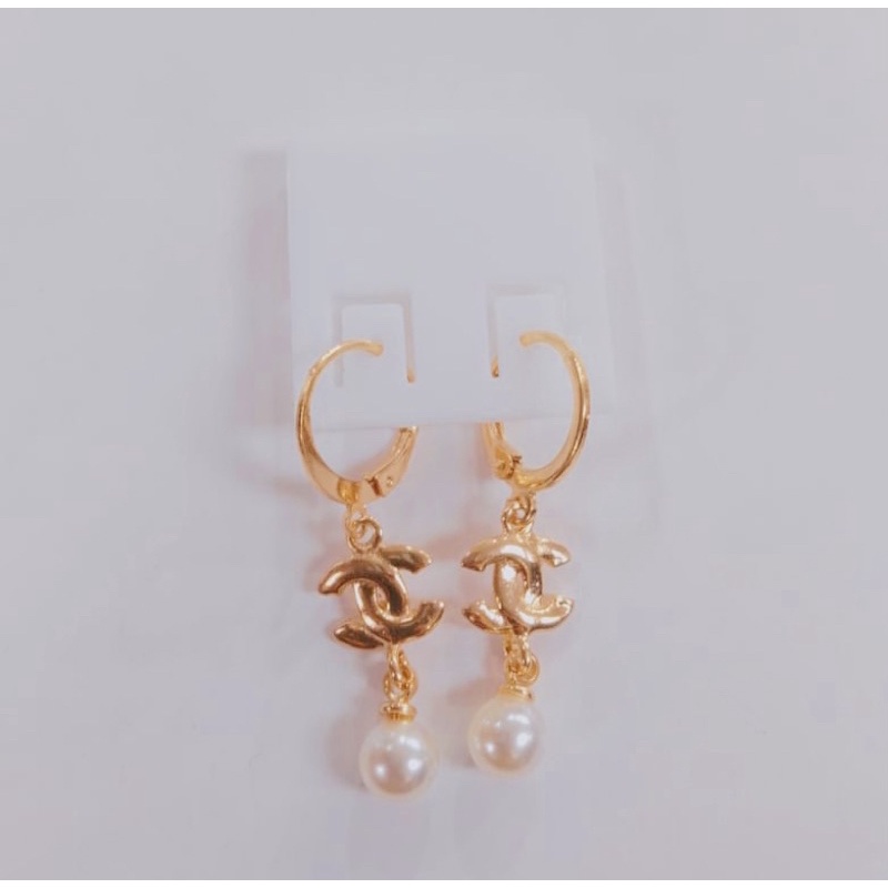 anting wanita //anting gantung muitara//anting