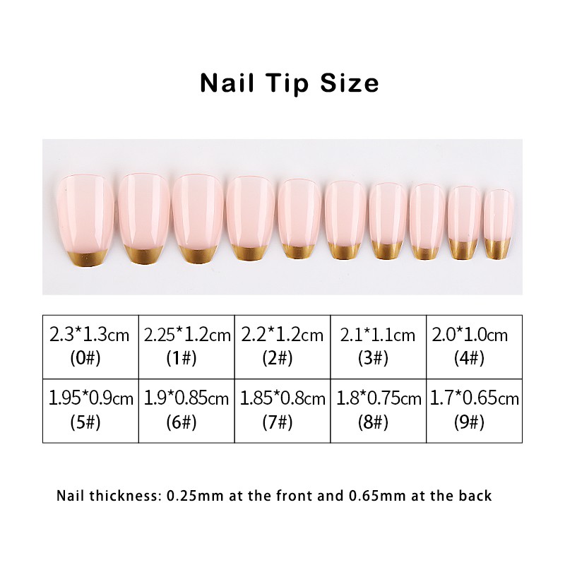 KUKU PALSU 24PCS FRENCH DENGAN LEM FALSE NAIL TIPS CUTE MOTIF MULTI DESIGN GLOSSY OVAL PENDEK