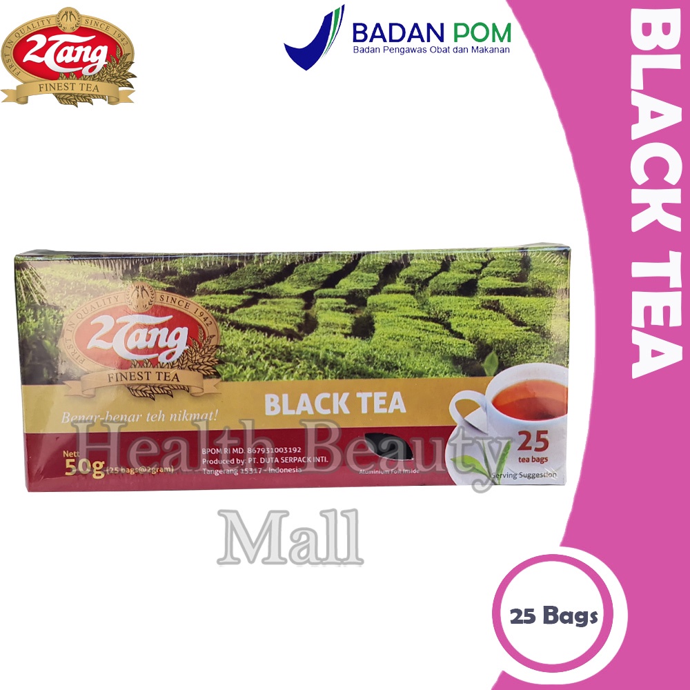 

2Tang Black Tea Box = 25 Pcs - 2 Tang Teh Hitam Celup 25Pcs