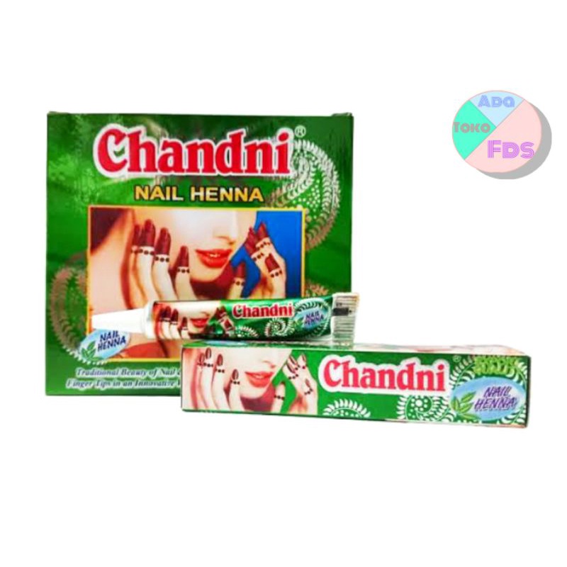 Henna Chandni merah maroon