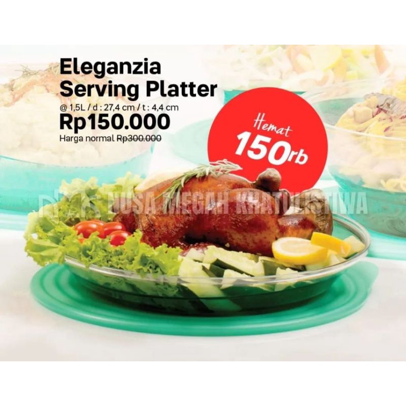 tempat saji makanan by tupperware