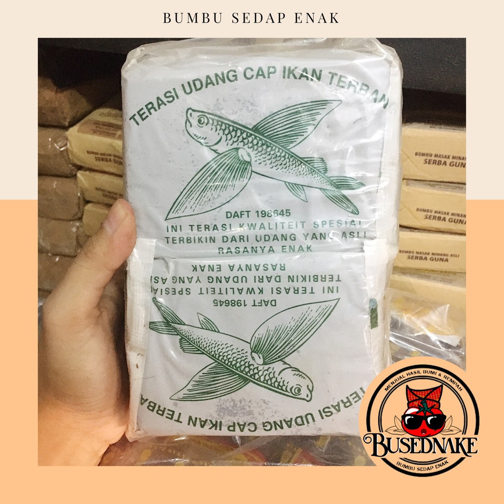 

300gr Terasi Udang Ikan Terbang