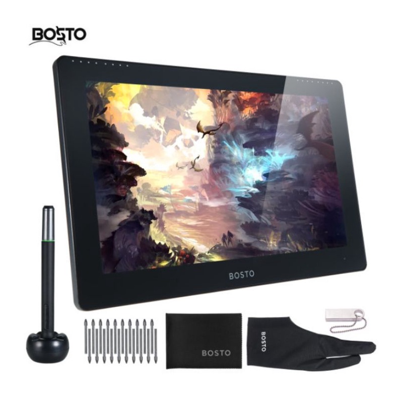 BOSTO Studio 16HD Portabel tablet grafis monitor all in on komputer