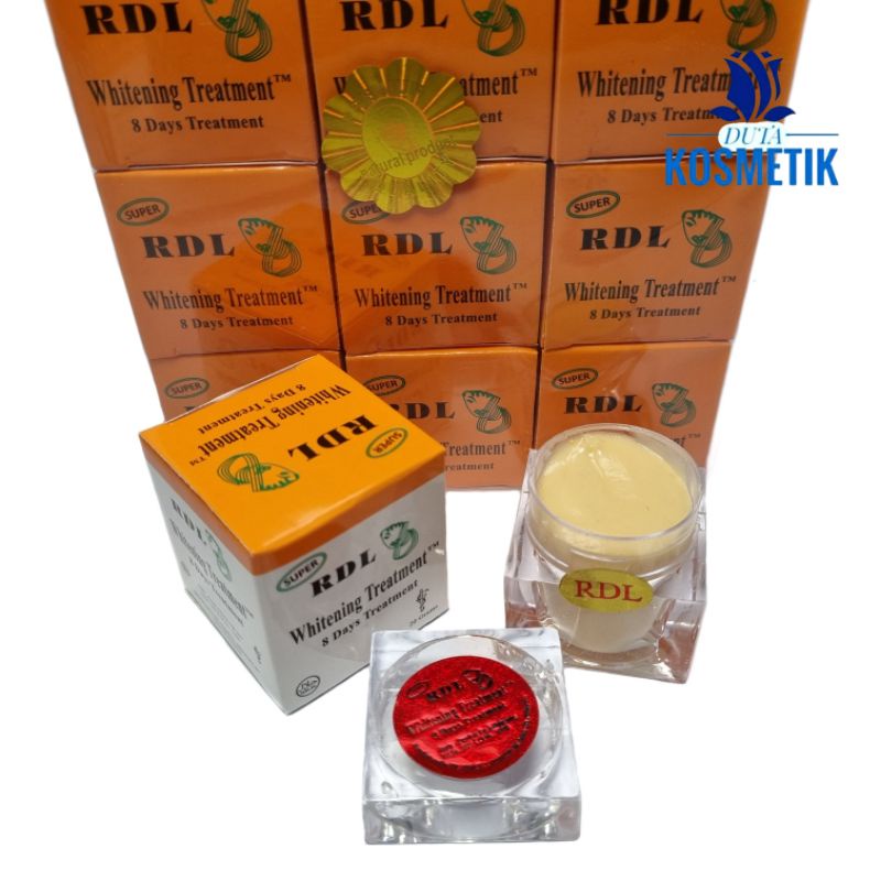 [isi 12] CREAM RDL ORI SUPER WHITENING TREATMENT