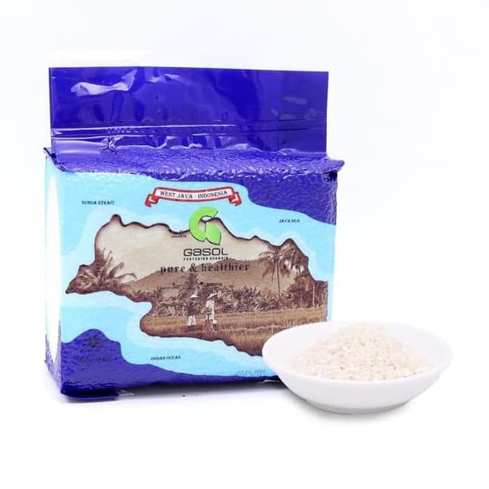 

PALING LARIS GASOL ORGANIK BERAS PUTIH 2KG / 2 KG / MAKANAN BAYI