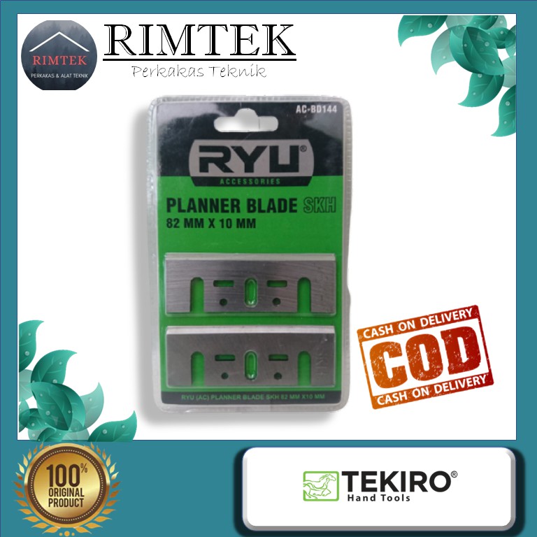 Mata Pisau Planner / Ketam / Serut Tekiro RYU SKH 82 x 10mm