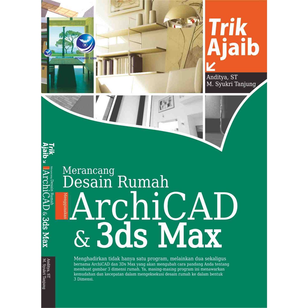 Jual Original Trik Ajaib Merancang Desain Rumah Menggunakan Archicad Dan 3d Indonesia Shopee Indonesia