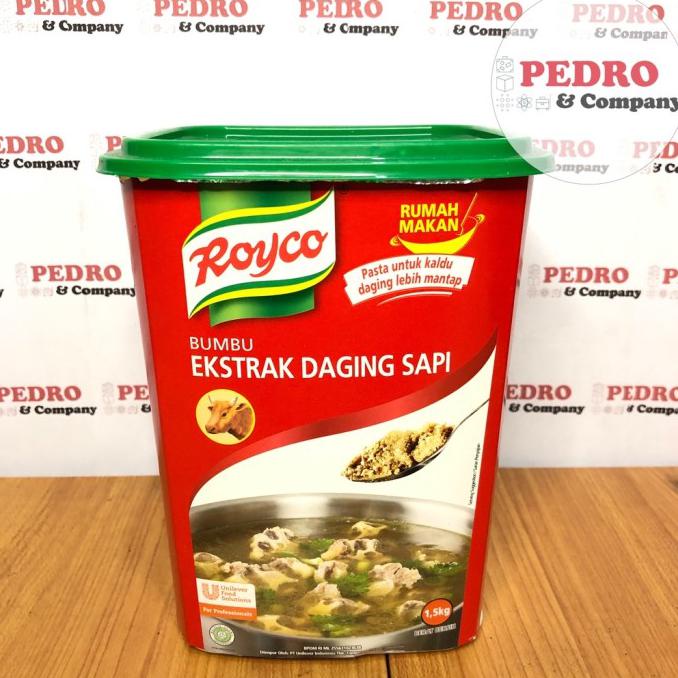 

TERLARIS ROYCO BUMBU EKSTRAK DAGING SAPI 1.5KG - KALDU SAPI BUMBU & BAHAN MASAKAN MAKANAN & MINUMAN