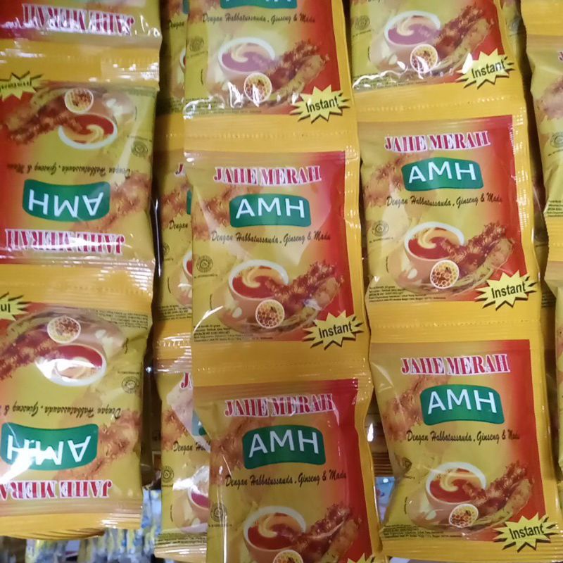 

Jahe Merah AMH (sachet 12pcs/rcg)