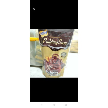 

pudding susu nutrijell Belgian chocolate