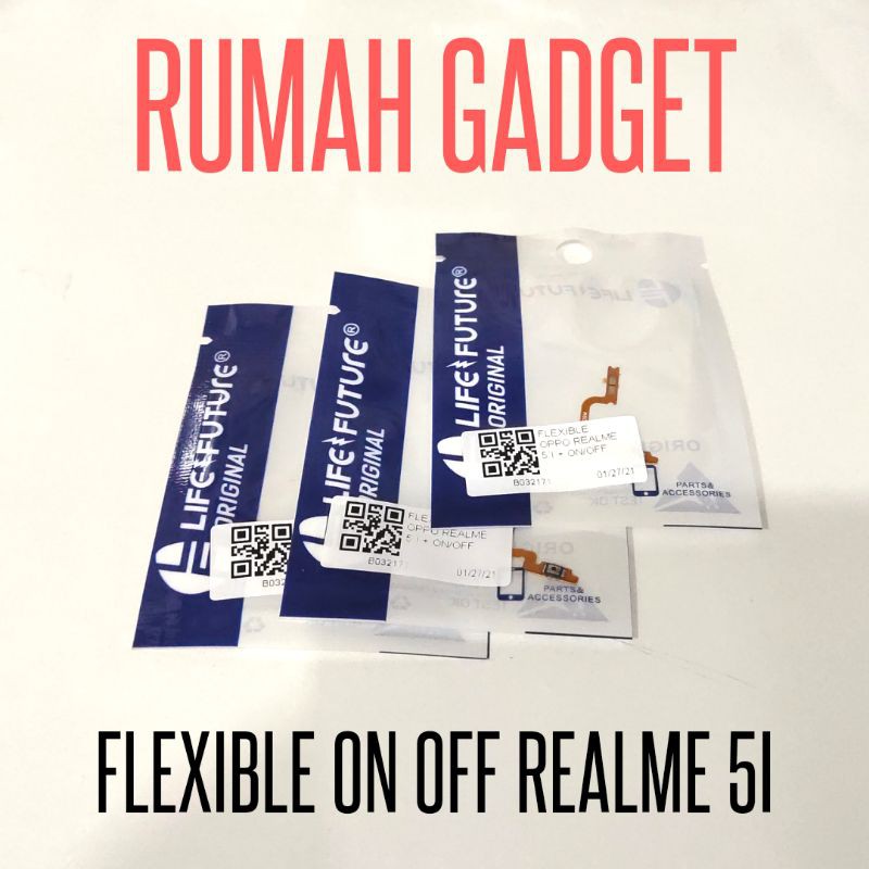 FLEXIBLE ON OFF REALME 5i/REALME 6i REALME 6 PRO REALME C2 PRO C11 C12  C2 PRO