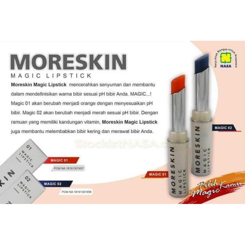 MORESKIN MAGIC LIPSTIK/LIPSTIK