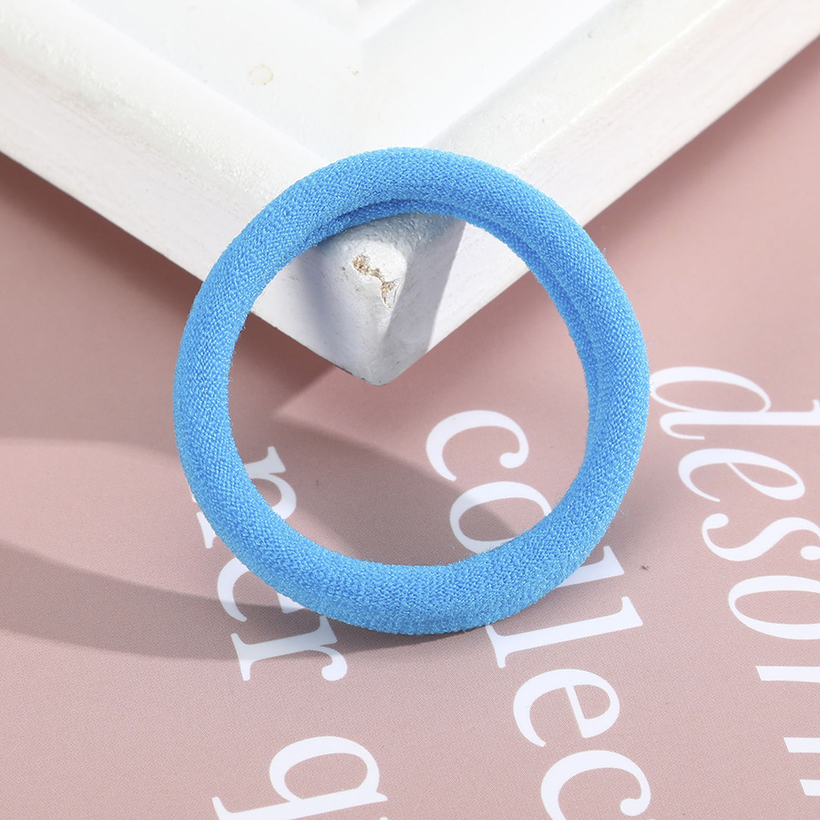 50pcs Korean Solid Color Elastic Hair Tie Fashion Hair Rope Rubber Hair Ring Girl Hair Accessories