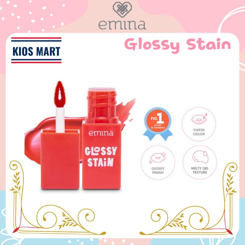 Emina Glossy Stain 3g | Lip Tint