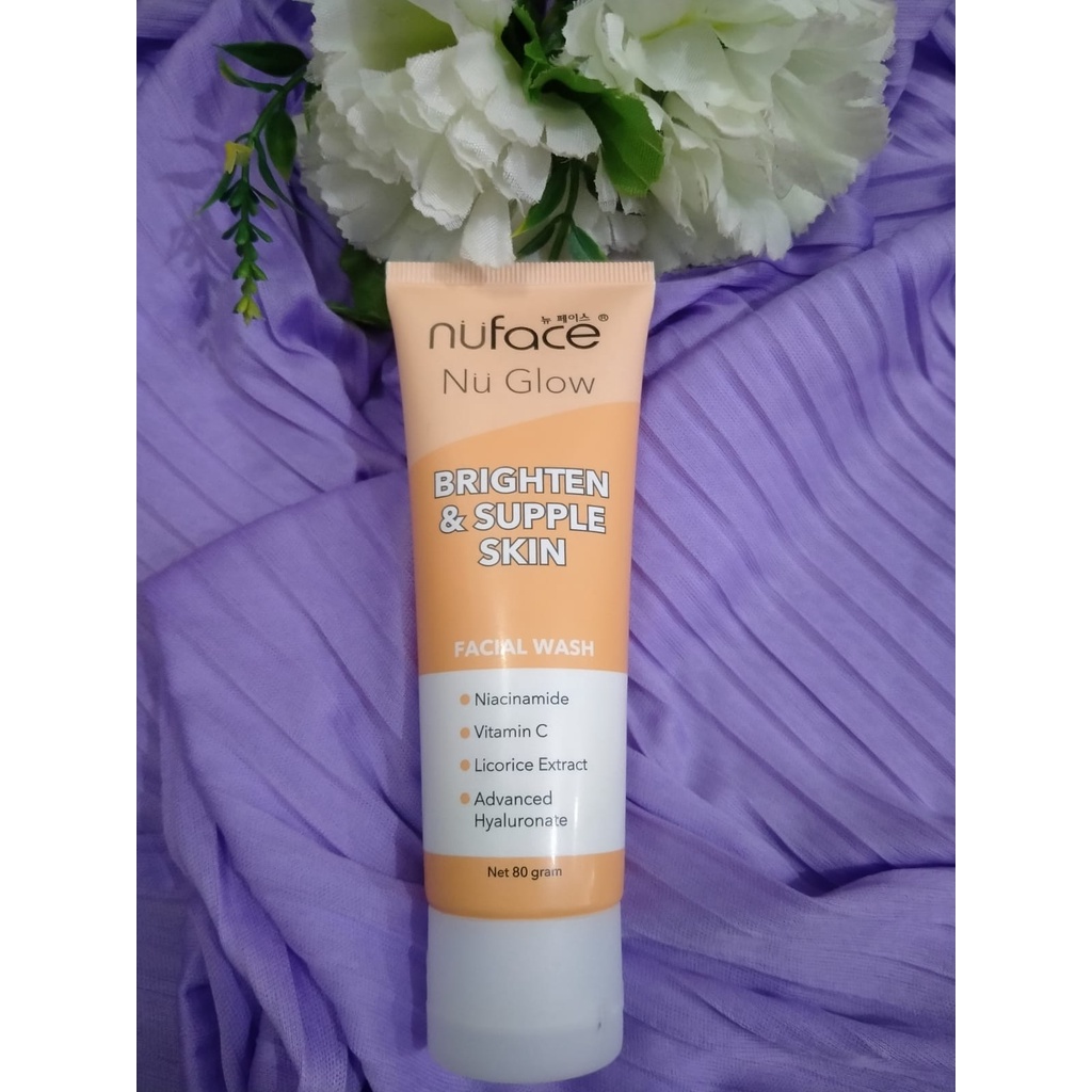 Nuface Facial Wash Brighten &amp; Supple Skin