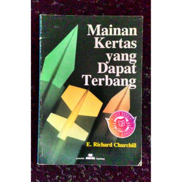 Buku Mainan Kertas yang Dapat Terbang