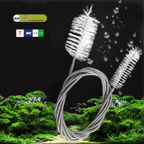 Sikat Pembersih Selang / Pipa Brush Hose Cleaner Aquarium