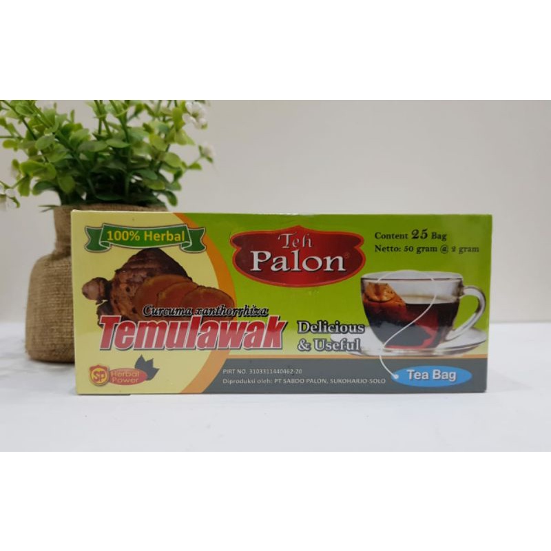 

Teh Palon Herbal Temulawak ( Teh Celup) - Sabdo Palon ( isi 25 kantong)