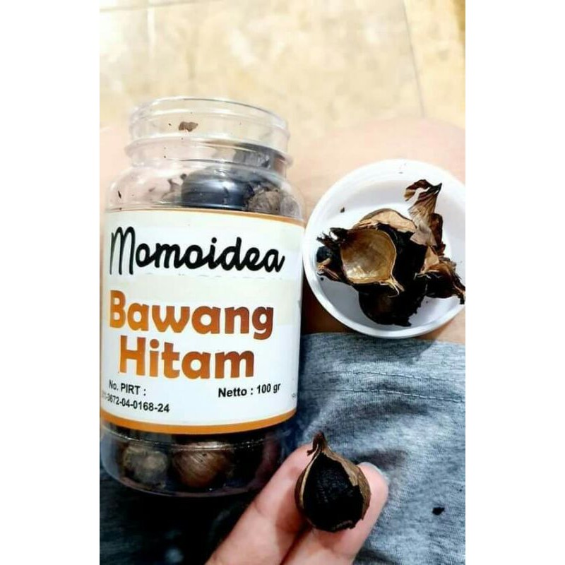 

bawang hitam momo