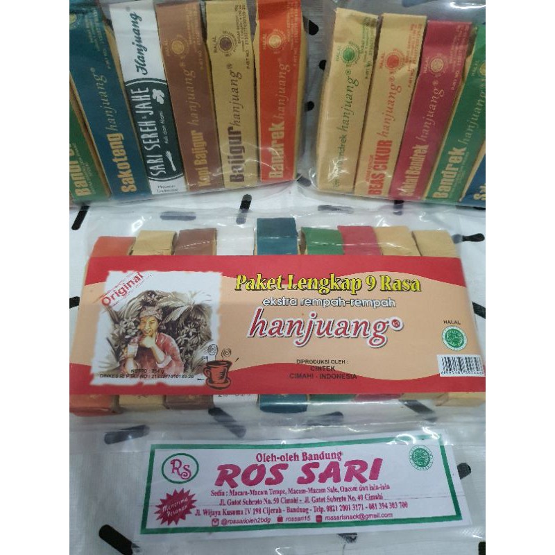 

Ssl09 Bandrek Bajigur Sekoteng Hanjuang 9 Rasa Oleh Oleh Bandung