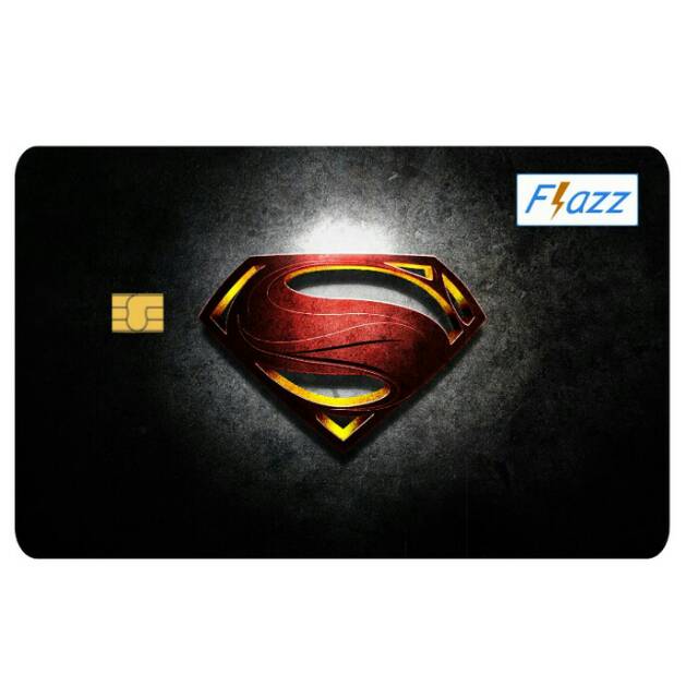 Kartu Flazz BCA Superman..