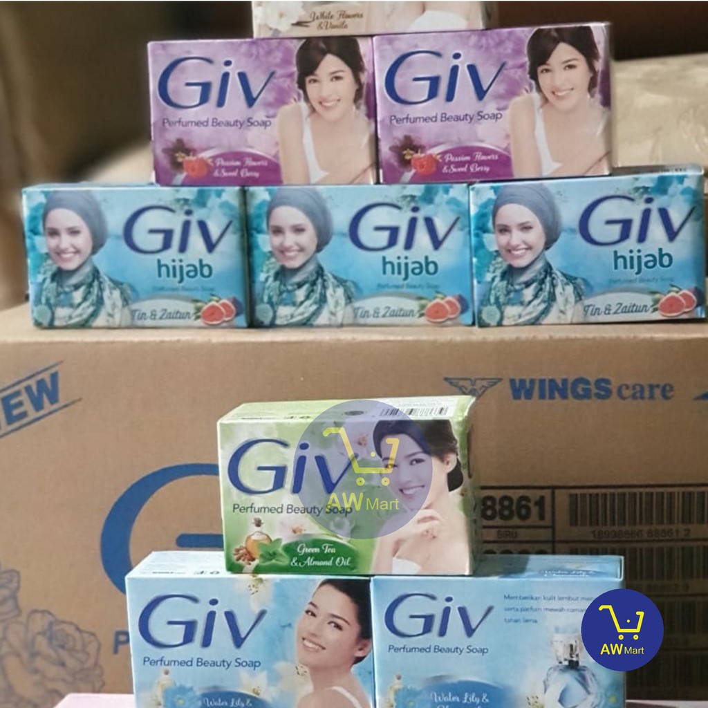 Sabun GIV White &amp; Beauty 76gr (Dari PABRIK LANGSUNG!!) Sabun batang